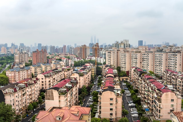 China residential property price trends