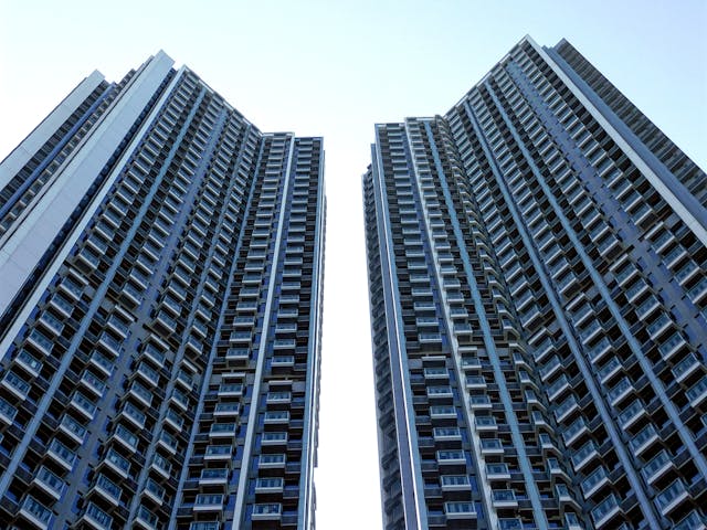 What shapes landed property prices