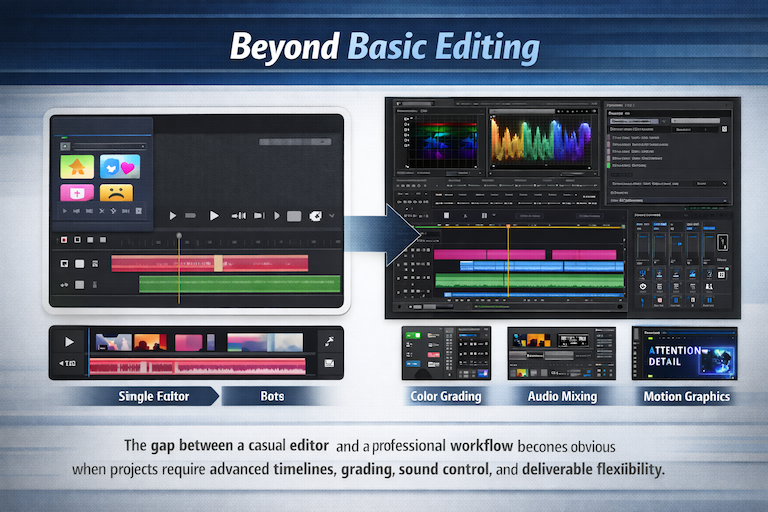 Beyond basic editing explained visually