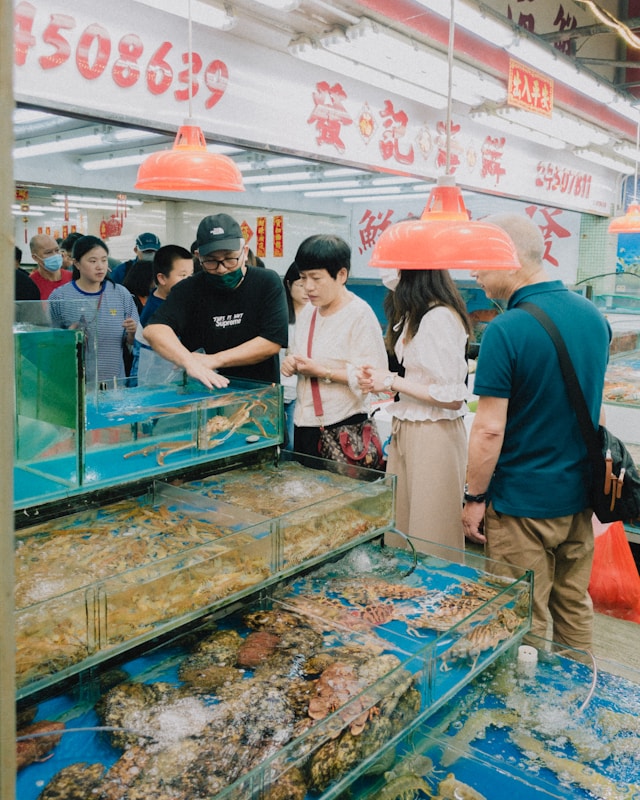 seafood restaurant in Hong Kong